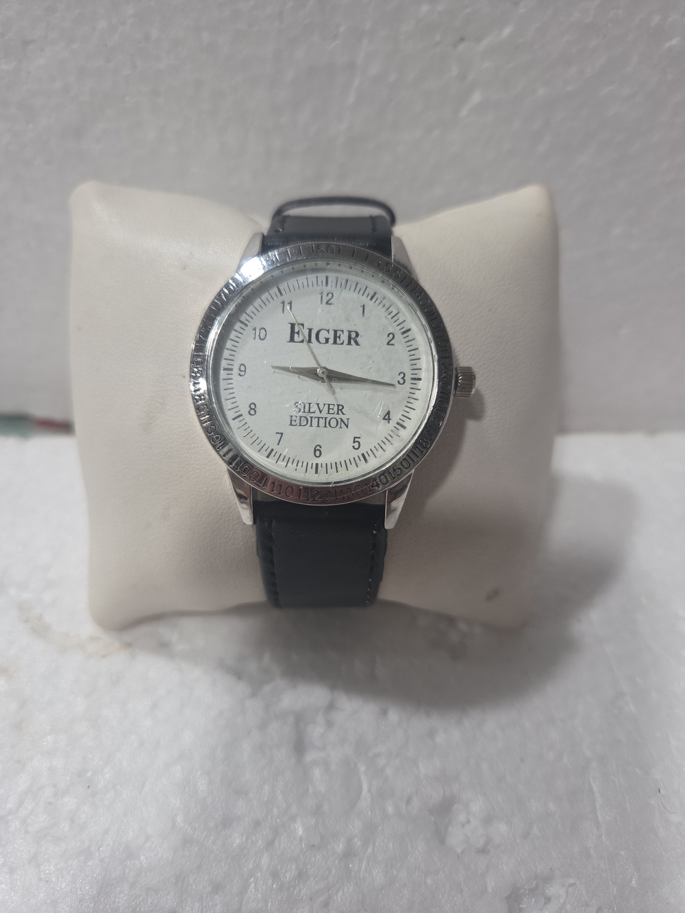 Silver Edition Men's Watch - Black Strap